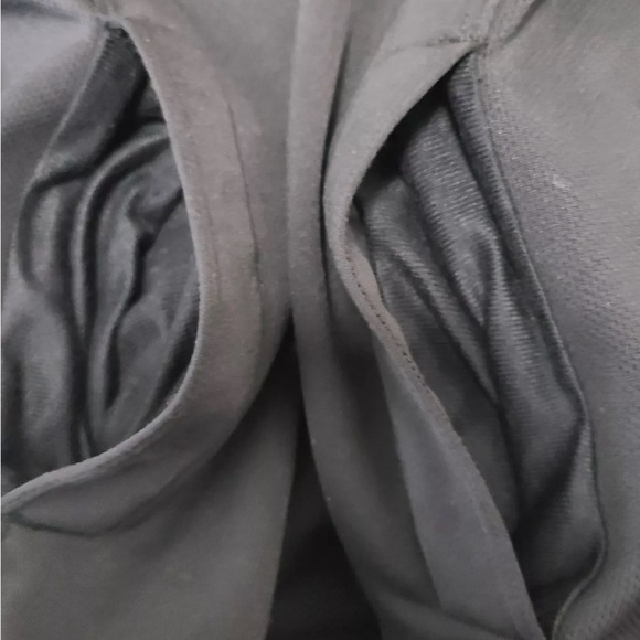 Nike Sweater Mens Large Black Solid Quarter Zip Tour Performance Therma Fit - Picture 8 of 10